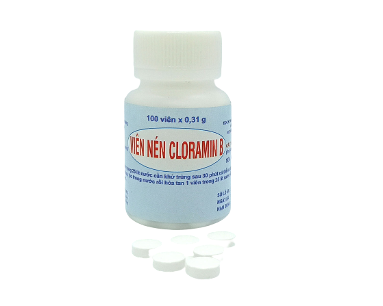 Chloramin B 25% Việt Nam dạng viên